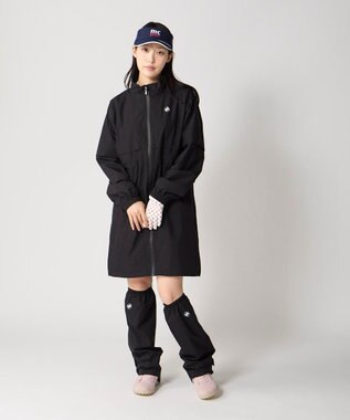 FILA GOLF／marie claire 【marie claire SPORT】 レインワンピレッグカバーセット ブラック