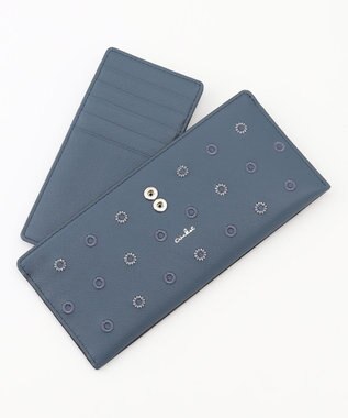 airlist 単カードケース付長財布 Daisy デイジー ネイビー