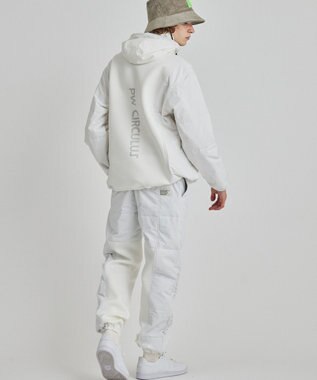PW CIRCULUS 【MEN】中綿コンビパンツ ホワイト系