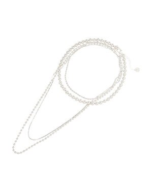 AMERICAN HOLIC マルチウェイメタルレンネックレス White