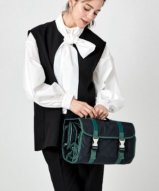 LeSportsac BEAUTY ROLL POUCH/ディープネイビーキルト ディープネイビーキルト