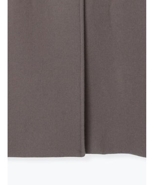 Te chichi ウールメルトンノーカラーロングコート《2025winter catalog item》 モカ