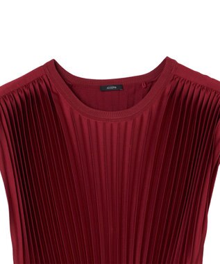 JOSEPH ニットウィーブプリッセ　ドレス Ruby