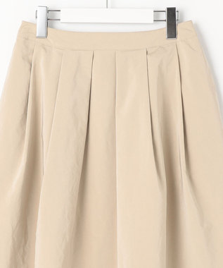 J.PRESS LADIES 【洗える】NEW GU フレアー スカート ベージュ系