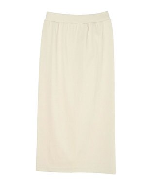 CRAFT STANDARD BOUTIQUE リブロングスカート Ivory