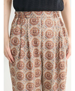 Green Parks イージー柄パンツⅡ Brown