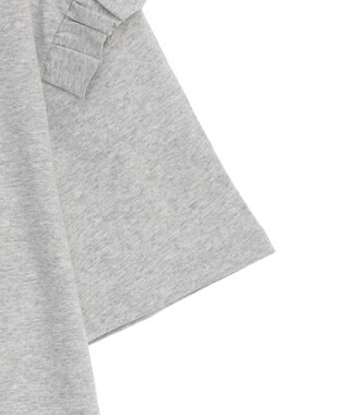 Green Parks ・Ｐｅｔｉｔ　Ｆｌｅｕｒ　アシンメトリーフリルＴＥＥ Gray Mixture