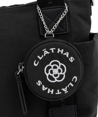 CLATHAS レザン 2wayハンドバッグ ダークグレー