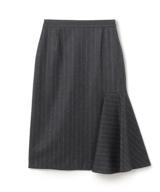 BEIGE， 【S-size】MARCEAU / ストライプスカート C.Gray × White Line