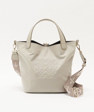 russet 《WEB限定》コーデュラナイロン2WAYミニトートバッグ(CE-1673-WEB) L.Greige