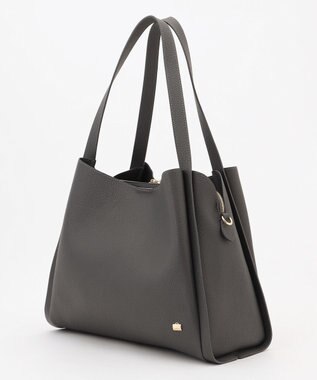 LA BAGAGERIE ソフトシュリンク2WAYハンドバッグ large