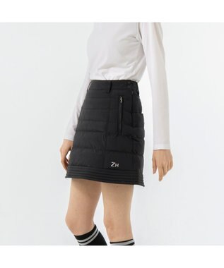 ZERO HALLIBURTON 【撥水・保温】 軽量中綿スカート ZHG-W5A2b 85134 ブラック