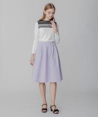 TOCCA 【洗える】MOONLIT NIGHT スカート ラベンダー系7