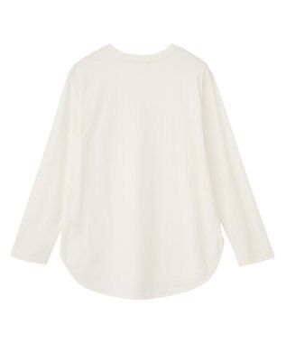 AMERICAN HOLIC ラウンドクルーネックプルオーバー Off White