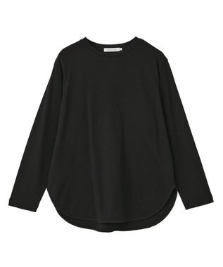 AMERICAN HOLIC ラウンドクルーネックプルオーバー Black