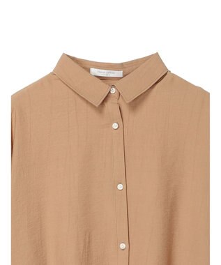 Green Parks ワッシャーシアーシャツ Beige