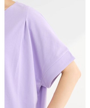 Green Parks 冷っとすずやか　フレンチスリーブスキッパー Purple