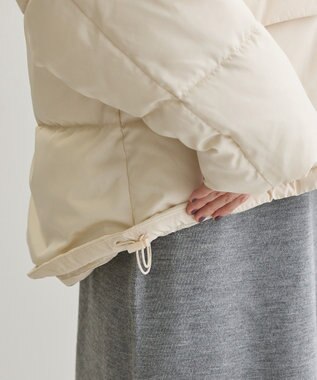 Green Parks 撥水加工ライトファイバーブルゾン Ecru