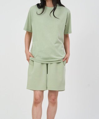 HAAG レゾナバイオ アクティブ ダブルニットショートパンツ オリーブ