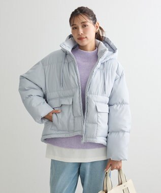 Green Parks 撥水加工ライトファイバーブルゾン Light Blue