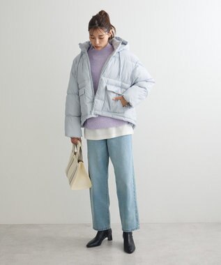 Green Parks 撥水加工ライトファイバーブルゾン Light Blue