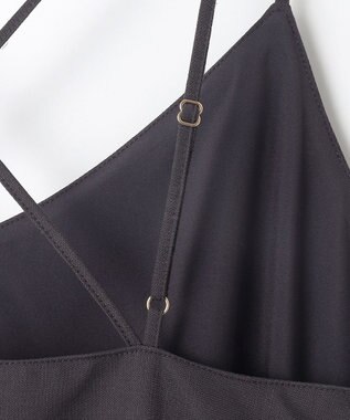 ANY SIS L 【洗える】カットワークエンブロイダリー ワンピース スレート