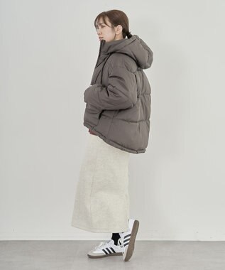 Green Parks 撥水加工ライトファイバーブルゾン Charcoal Gray