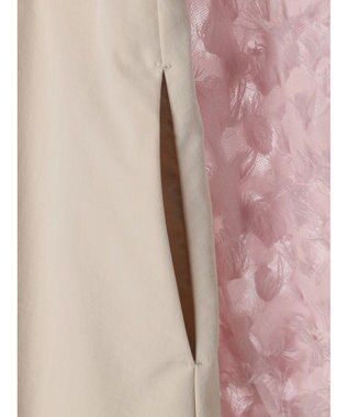 earth music&ecology ジャガード切替ワンピース Pink