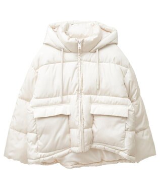 Green Parks 撥水加工ライトファイバーブルゾン Ecru