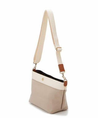 TOPKAPI 【Breath TOPKAPI】RIPPLE リプル スリム ミニショルダー バッグ ペールベージュ