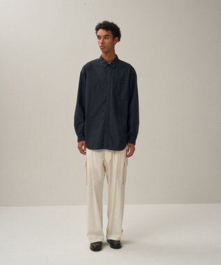 ATON SUVIN BROAD | ウォッシュドシャツ - UNISEX