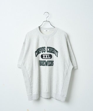 WEGO グラフィックスウェットT（S） グレー