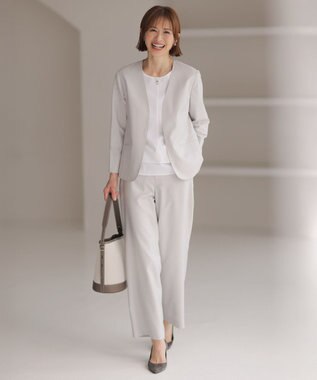 J.PRESS LADIES マンテル ショート ネックレス シルバー系