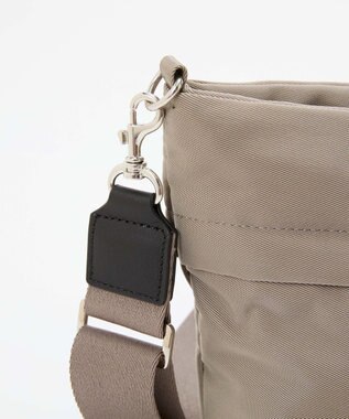 TOPKAPI 【Breath TOPKAPI】【撥水】マット ナイロン ショルダー付き ミニ トートバッグ グレー