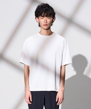 JOSEPH HOMME 【WEB限定】【新素材 / 新型】エンジニアドテック　リラックスフォルムクルーネックＴシャツ ホワイト系