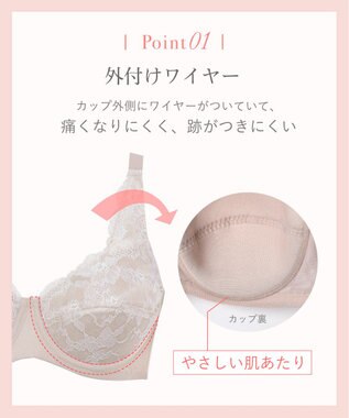 Wing フルカップブラ　肌あたりがやさしい　ウイング／ワコール　NB2703 グレイッシュブルー