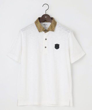 JOSEPH ABBOUD MOUNTAIN 【UNISEX】サスティナブル アウトドアポロ ホワイト系