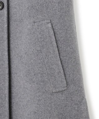 23区 L 【VERYベストアウター大賞「ロングアウター賞」受賞！/滝沢眞規子さん着用】 MANTECOPure リバー チェスターコート ミディアムグレー系