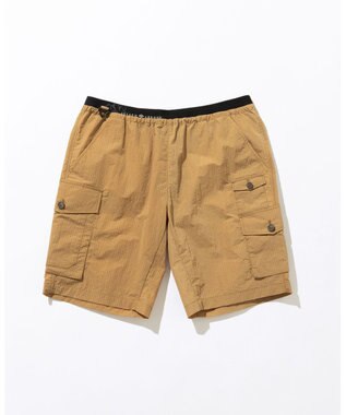 JOSEPH ABBOUD MOUNTAIN 【CREA掲載・ウエストストレッチ・ECO撥水・軽量】アウトドアイージーショーツ ベージュ系