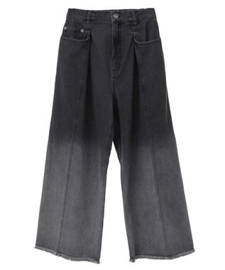 Green Parks ・ＳＵＧＡＲ　ＳＰＯＯＮ　グラデーションワイドデニ Black