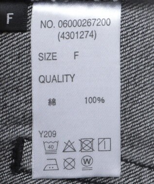 Green Parks ・ＳＵＧＡＲ　ＳＰＯＯＮ　グラデーションワイドデニ Black