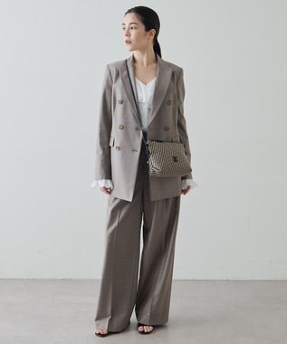 IACUCCI 【予約】モノグランマ ポーチSD JACQUARD/RUGA ブラック