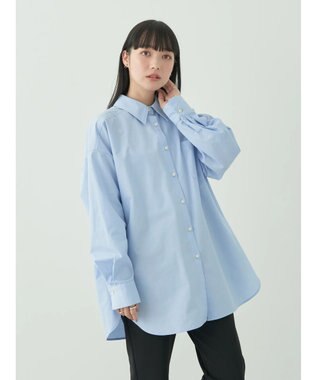 earth music&ecology ボーイズライクシャツ Sax