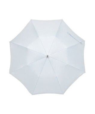 MOONBAT 【 遮光率100％/遮熱/UV】FURLA(フルラ) 晴雨兼用日傘 ジッパー刺繍 折りたたみ傘 楽折 ペールスカイ