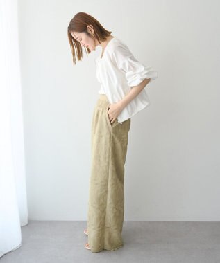 YECCA VECCA ホイップスリーブZIPジャケット Off White