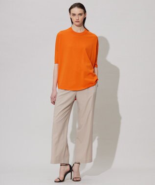 ICB L 【人気のため新色追加・接触冷感・UVカット・洗える】 VIS/NYハイゲージ プルオーバー オレンジ系