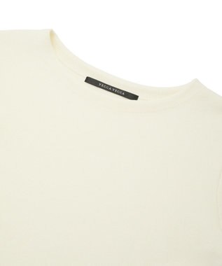 YECCA VECCA レースヘムニット Off White