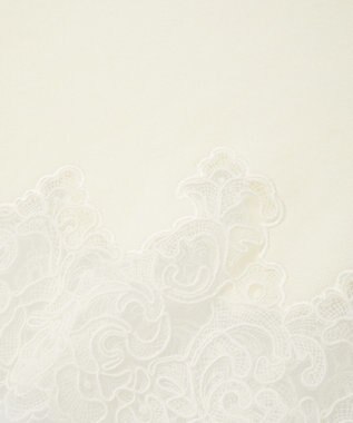 YECCA VECCA レースヘムニット Off White