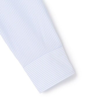 J.PRESS MEN 【接触冷感 / 吸水速乾 / UVカット / 高通気性】【SMART TECH】 ロンドンストライプ ジャージーシャツ サックスブルー系1