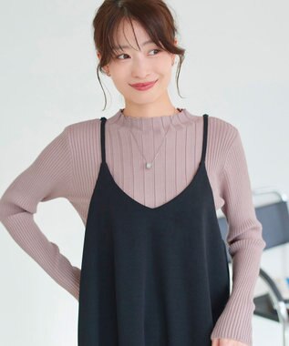 Tiaclasse ガラスサークルネックレス シルバー